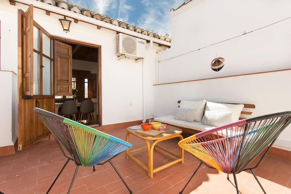 Casa Tipica Del Albaicin Con Interior De Diseno Villa Granada Exteriör bild